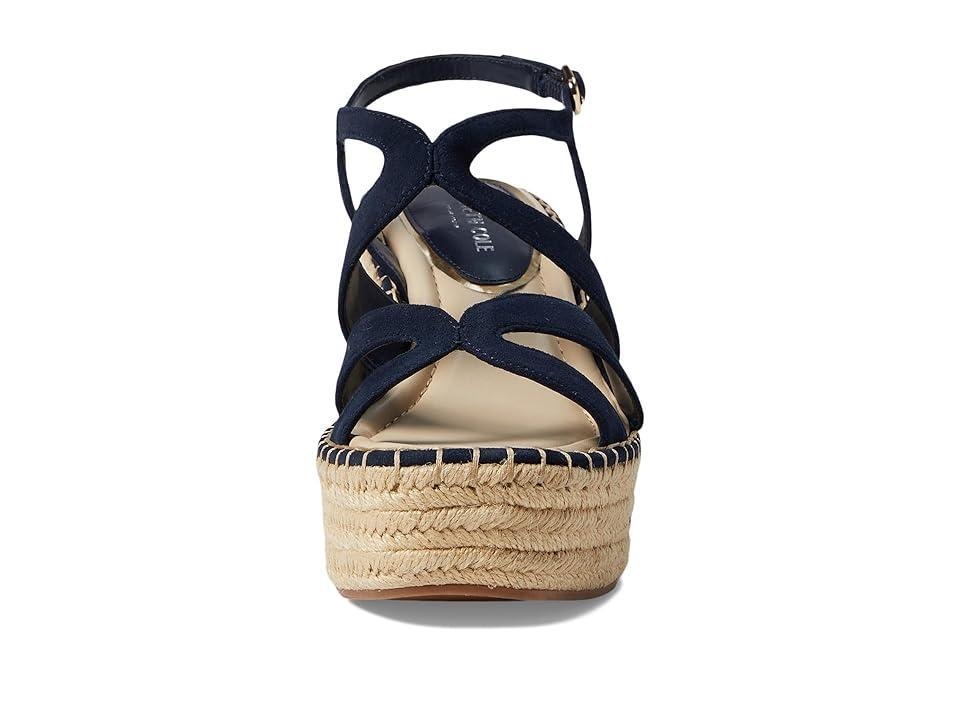 Kenneth Cole New York Womens Solace Espadrille Platform Wedge Sandals Product Image