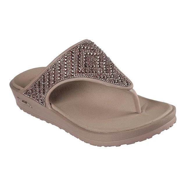 Skechers Foamies Arch Fit Cali Breeze - Shine On Womens Sandals Brown Product Image