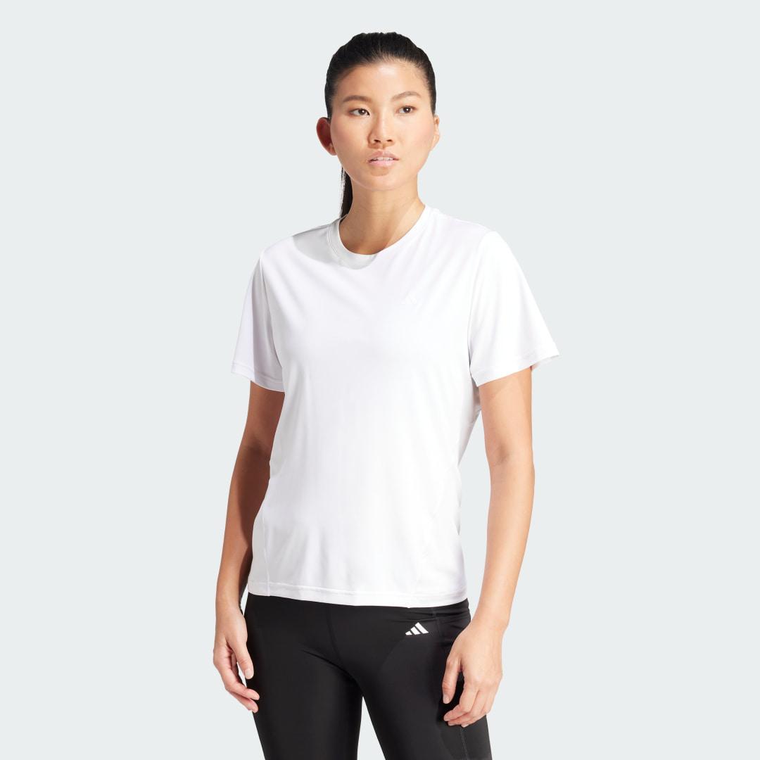 adidas Designed for Training Tee White S Womens Product Image