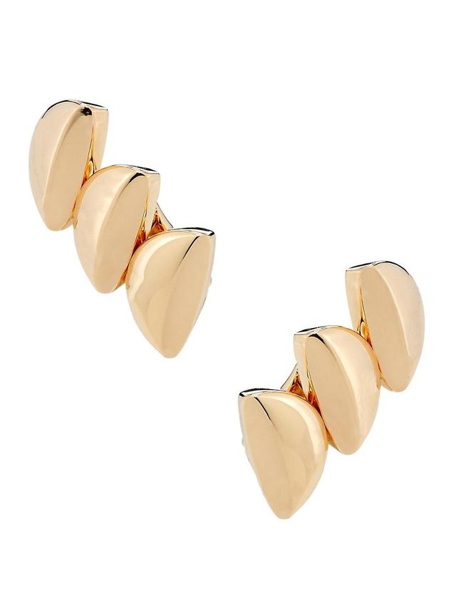 Womens Eclisse Endless 18K Rose Gold Clip-On Earrings Product Image