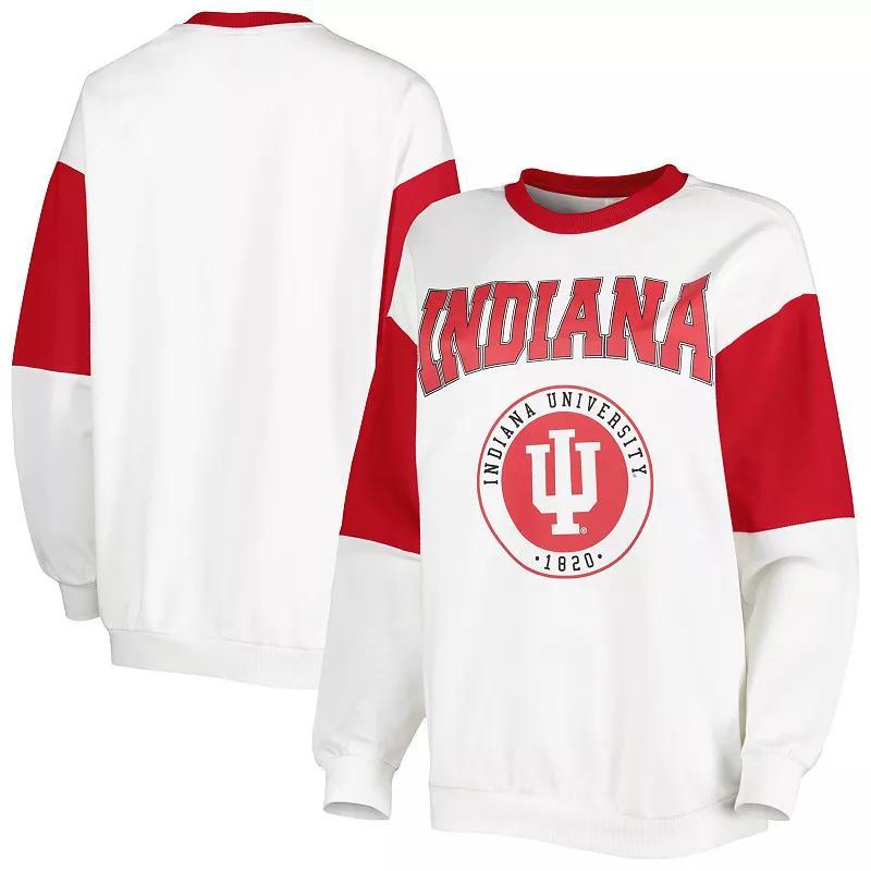 Womens Gameday Couture Indiana Hoosiers Its A Vibe Dolman Pullover Sweatshirt Product Image