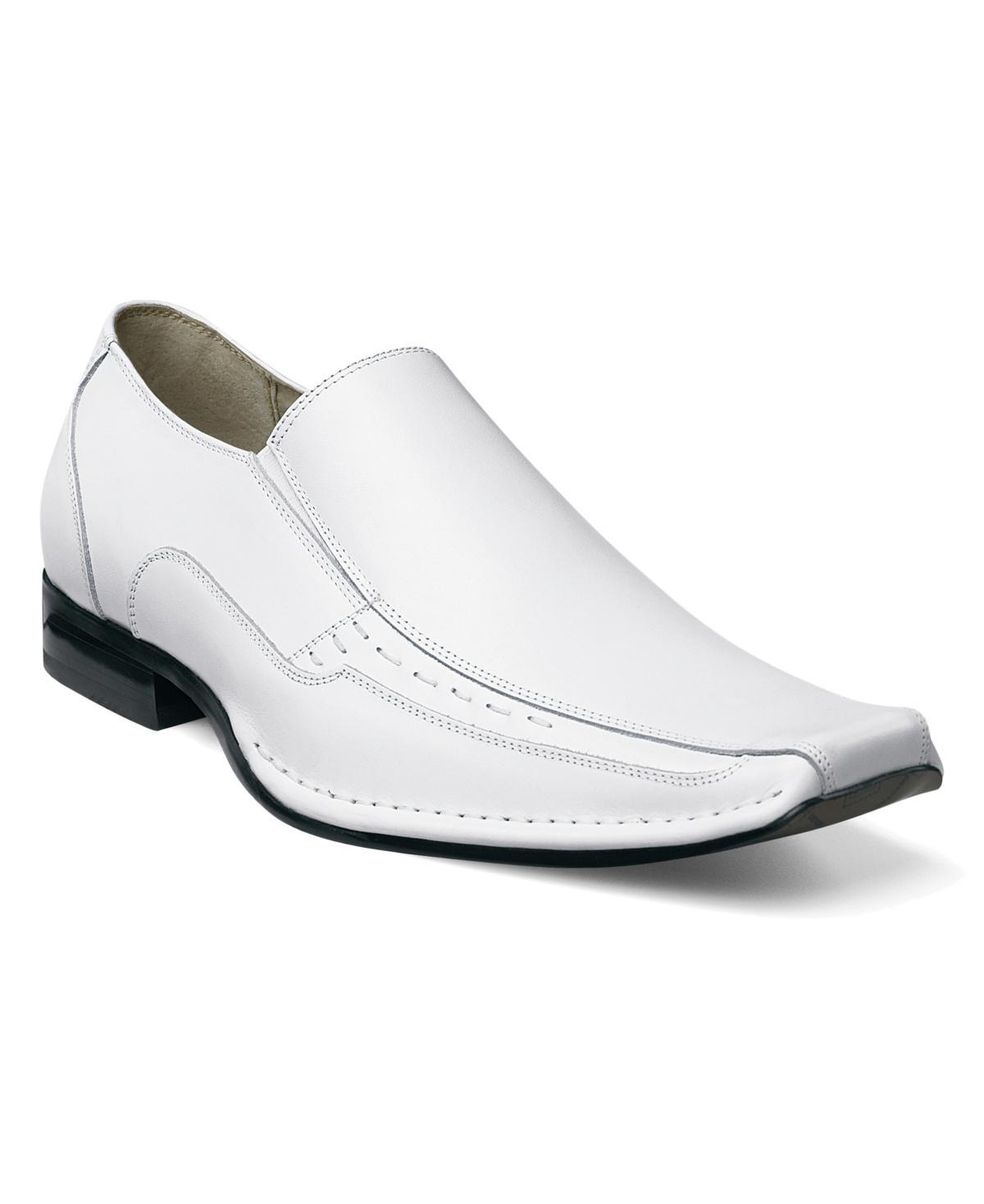 Stacy Adams Mens Templin Leather Bike Toe Loafers Product Image