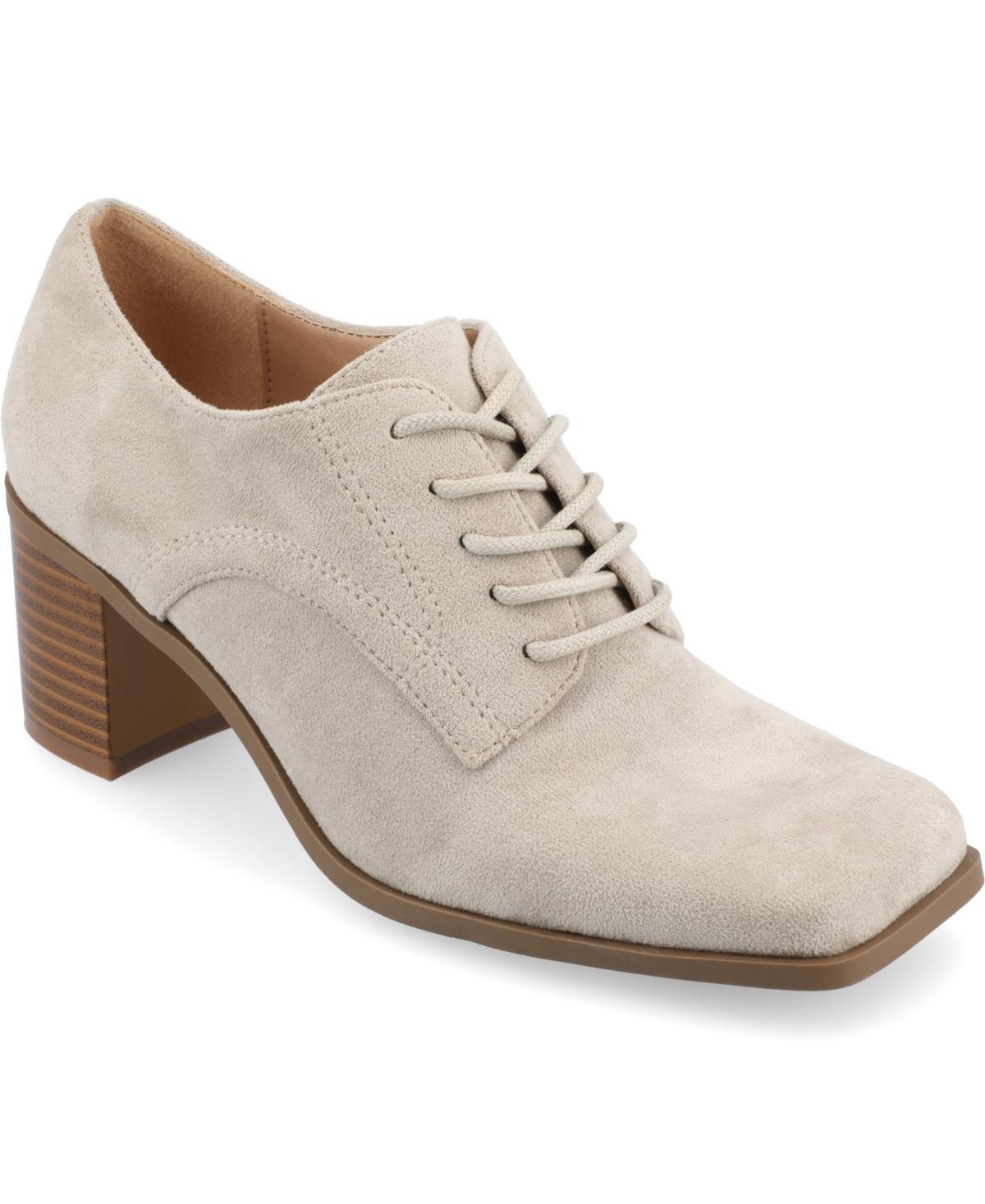 Journee Collection Tru Comfort Foam Sylvan Womens Oxford Block Heels Product Image