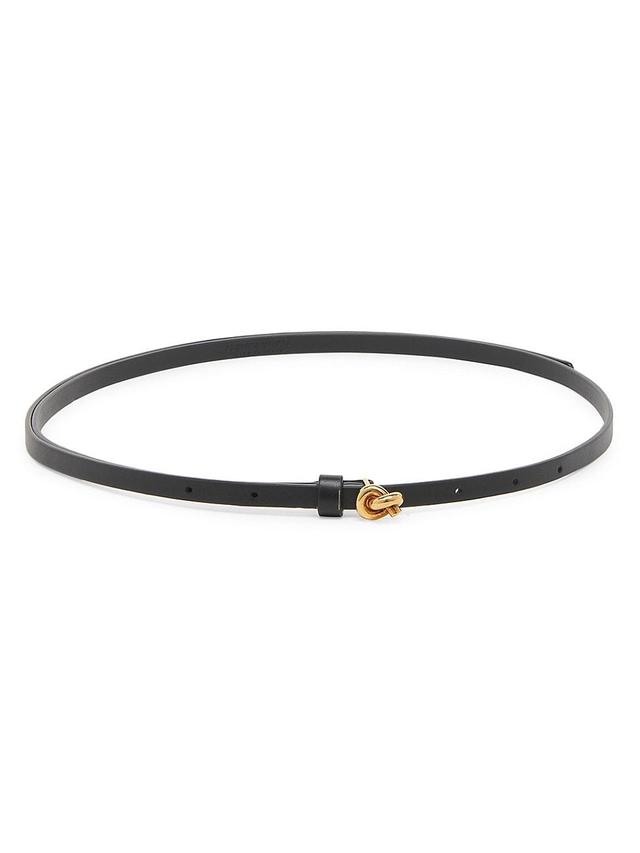 Womens Knot Leather Belt Product Image