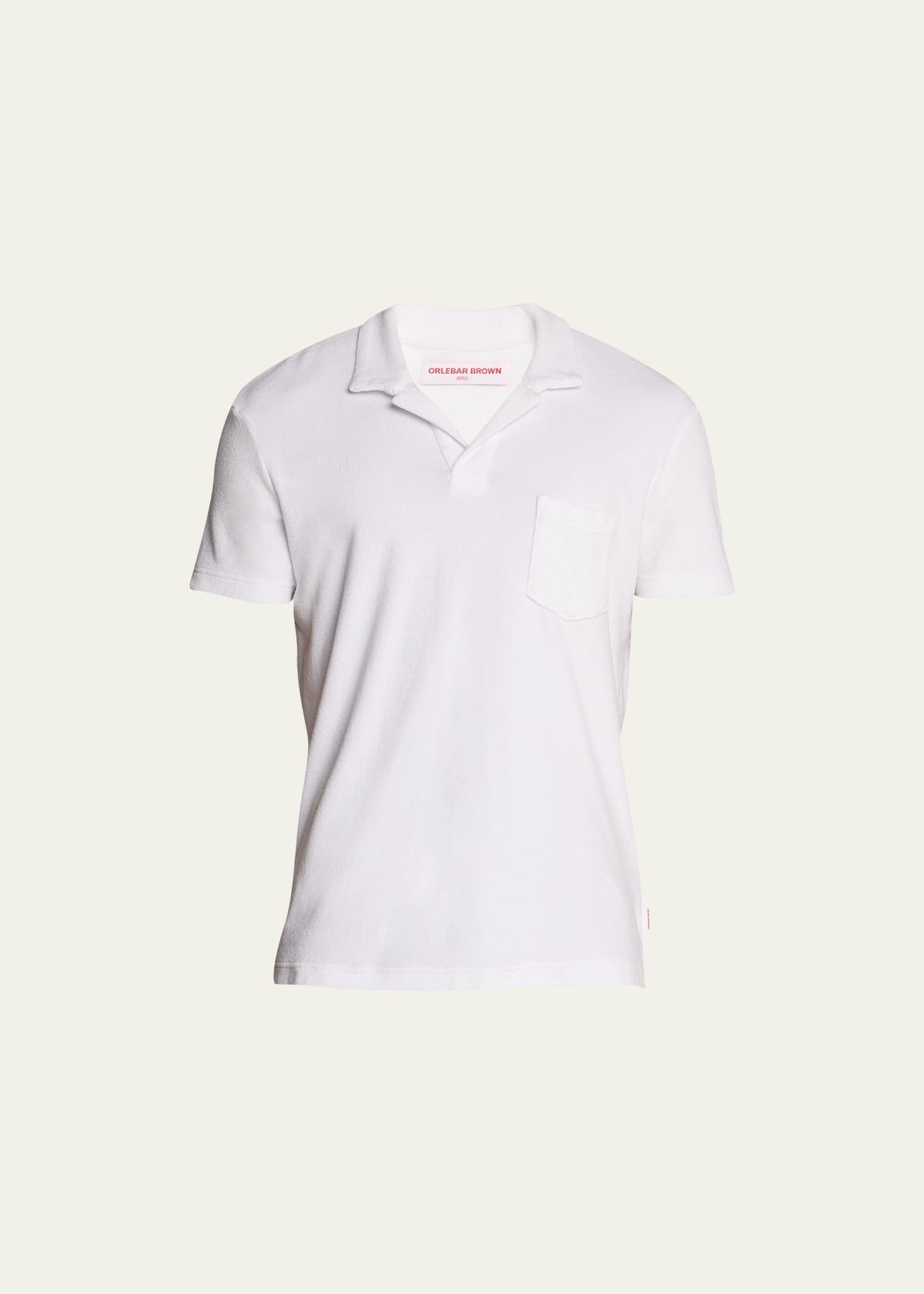 Mens Terry Cotton Polo Product Image