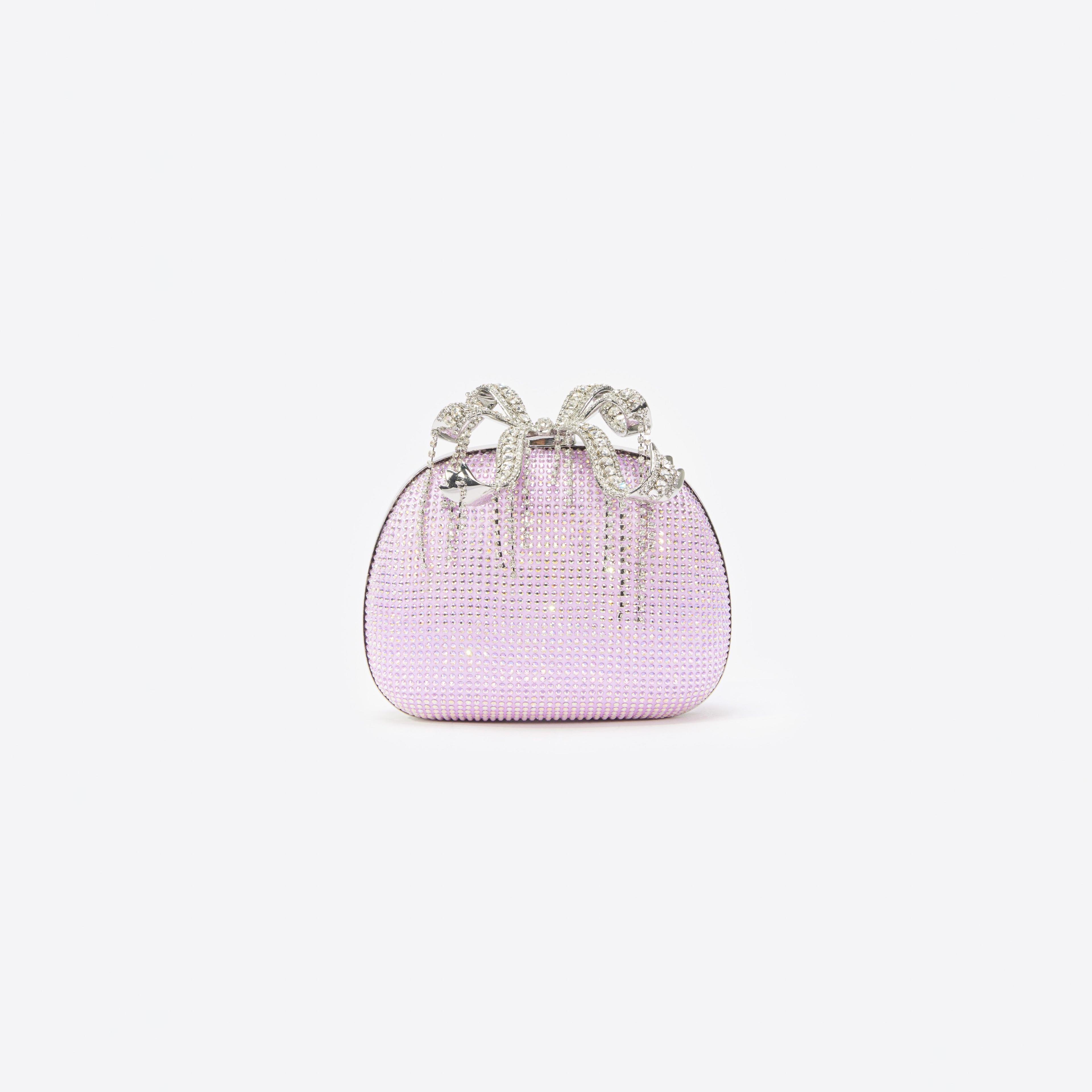 Purple Crystal Clutch Bag Product Image