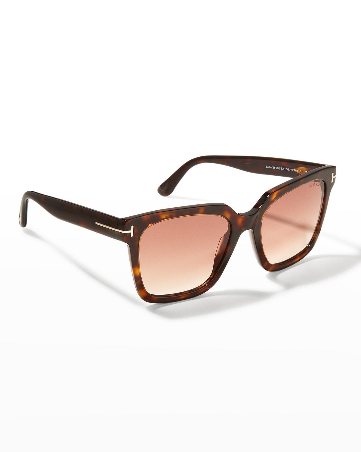 TOM FORD Selby 55mm Square Sunglasses Product Image