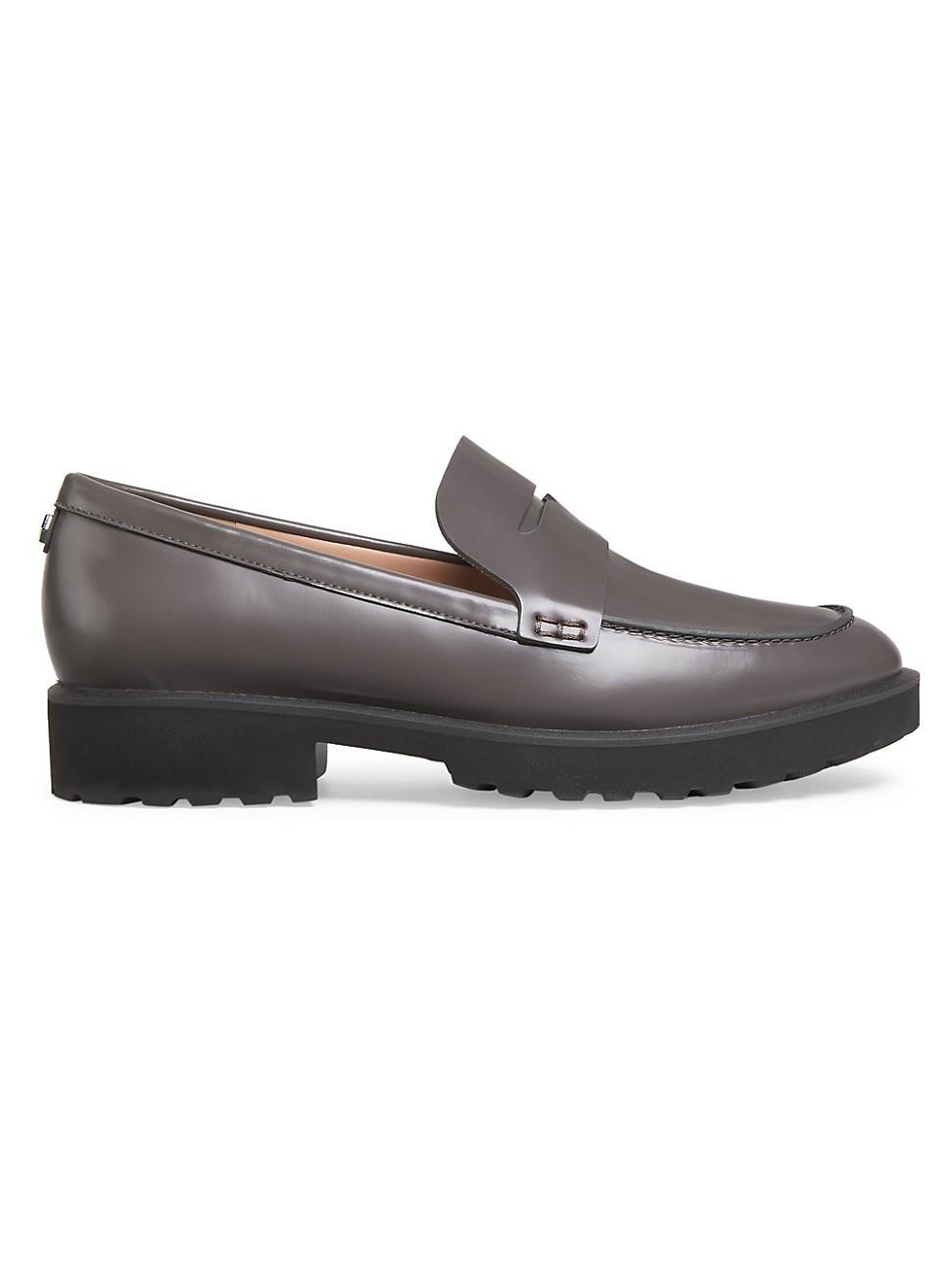 Cole Haan Womens Geneva Slip On Penny Loafer Flats Product Image