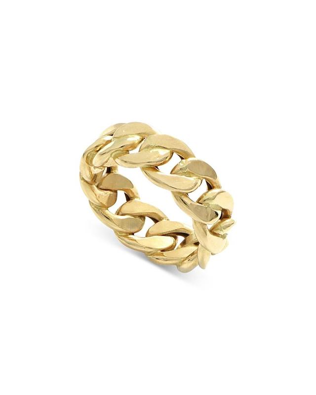 Bloomingdales Fine Collection Mens 14K Yellow Gold Curb Link Style Ring Product Image