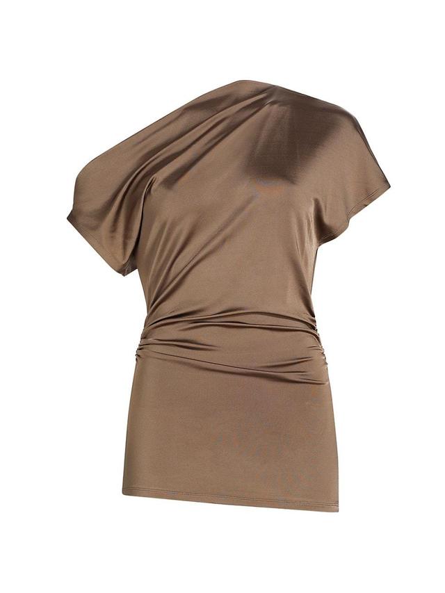 Womens Edel One-Shoulder Blouse Product Image