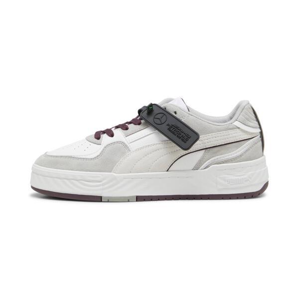 PUMA Mercedes-AMG Petronas F1Â® CA Pro Crush Men's Sneakers in White/Team Silver Product Image