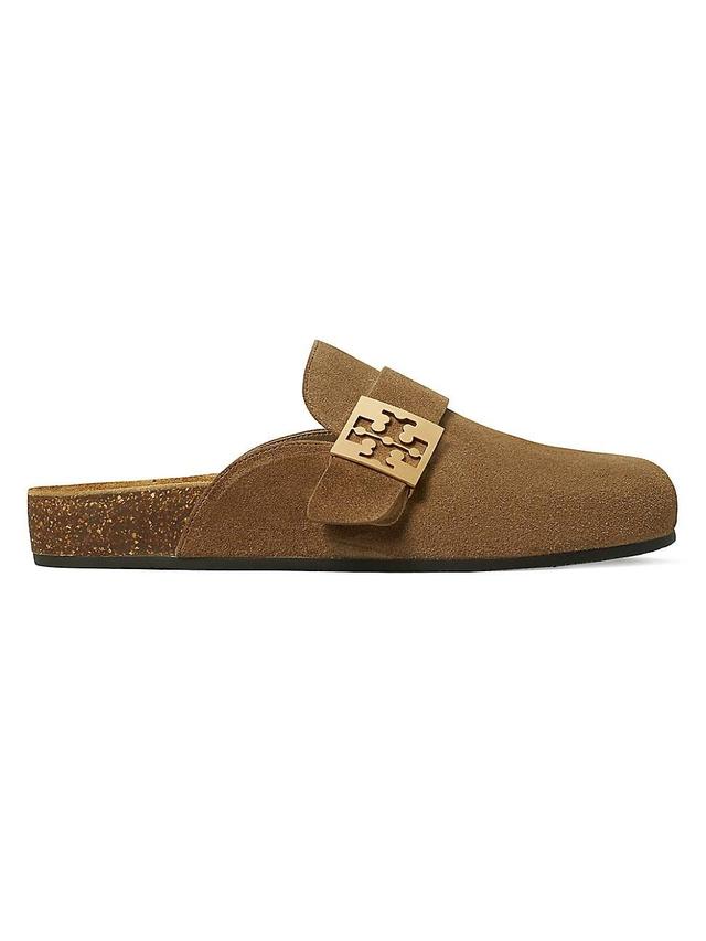 Tory Burch Womens Mellow Slip On Buckled Mule Clogs Product Image