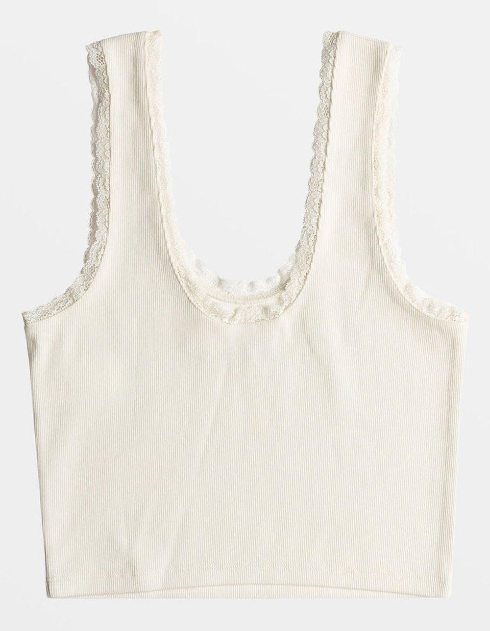 ROXY Lace Womens Crop Tank Top Product Image