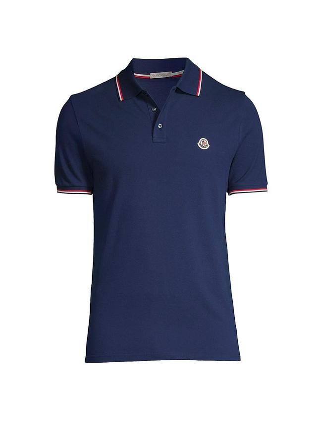 Mens Moncler Man Cotton Polo Shirt Product Image