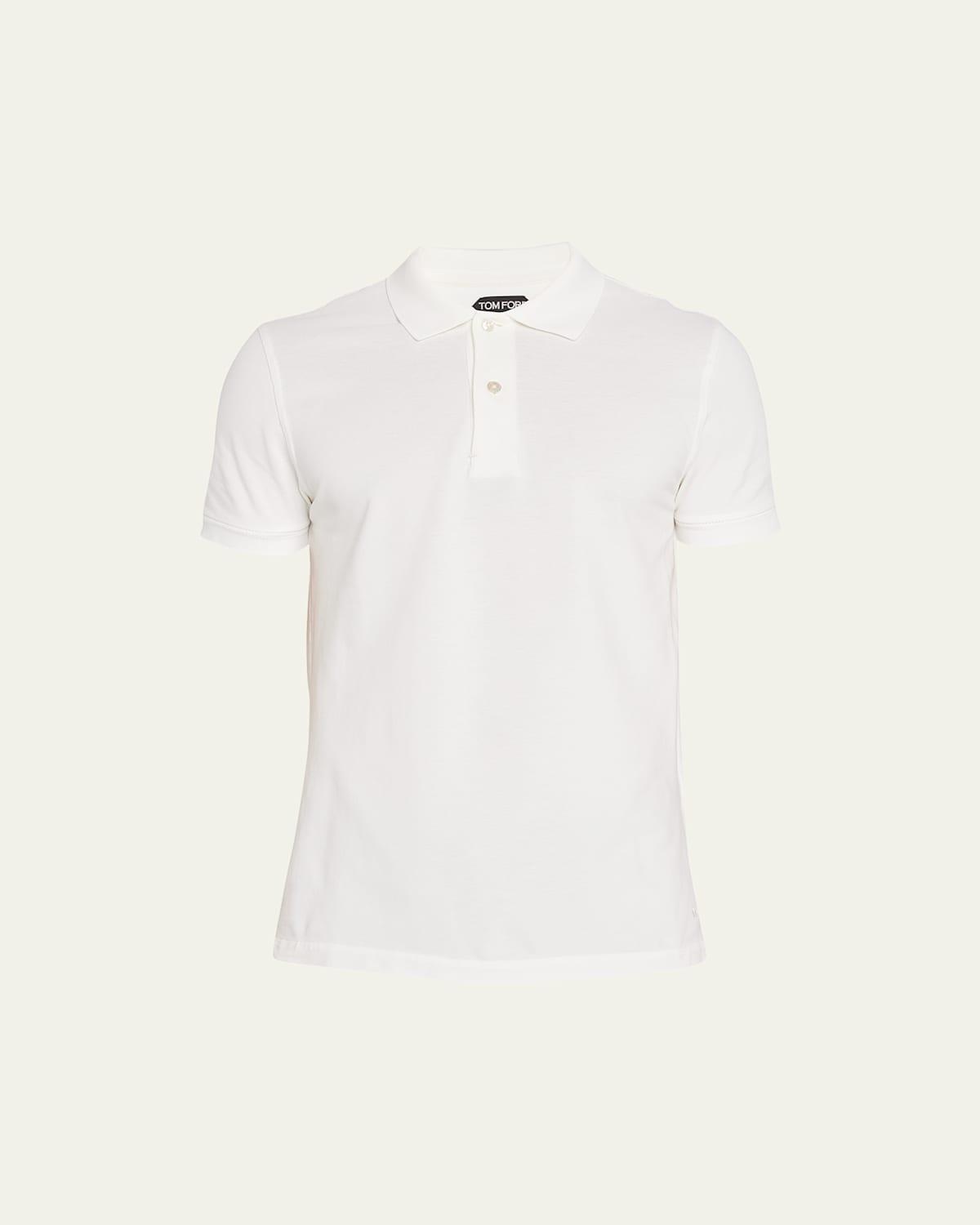 Mens Cotton Piqu Polo Shirt Product Image