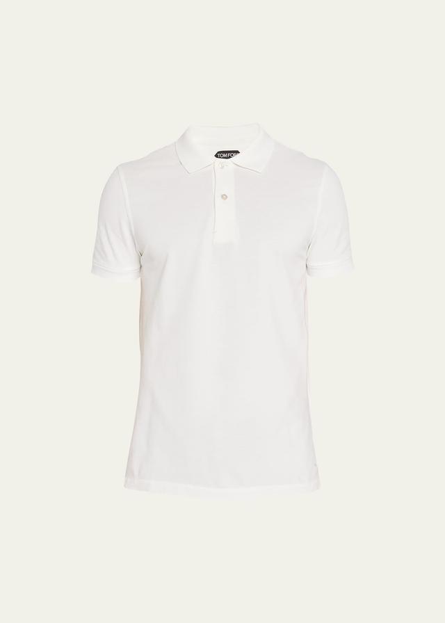 Mens Cotton Piqu Polo Shirt Product Image