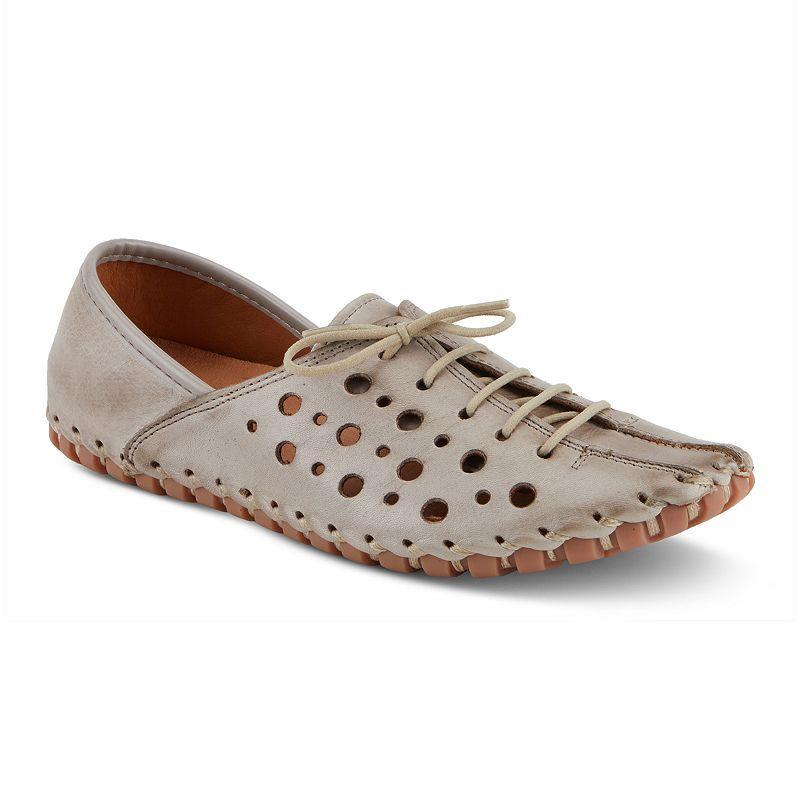 Spring Step Moonwalk Womens Leather Loafers Product Image