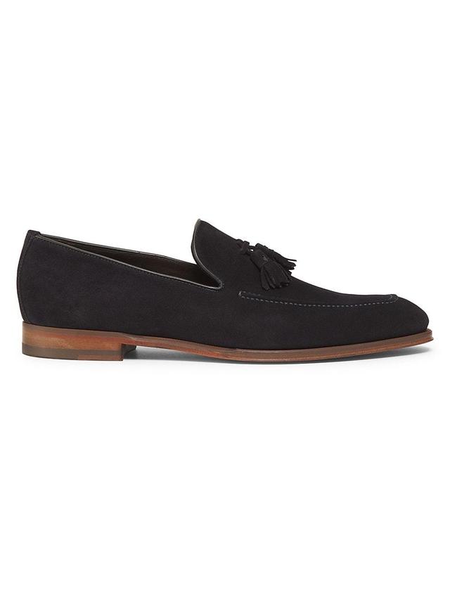 Mens Montero Suede Tassel Loafers Product Image