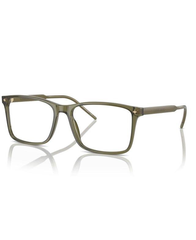 Giorgio Armani Mens Eyeglasses, AR7258 - Transparent Green Product Image