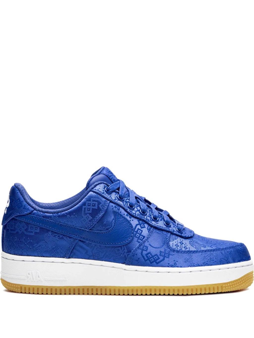 X Clot Air Force 1 Prm "blue Silk" Sneakers Product Image