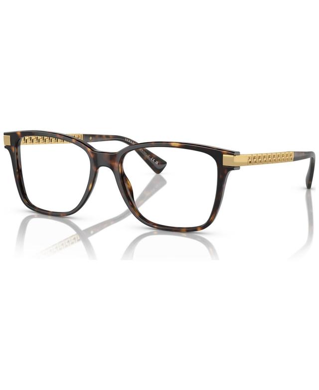 Versace Mens Pillow Eyeglasses, VE3340U 53 - Crystal Product Image