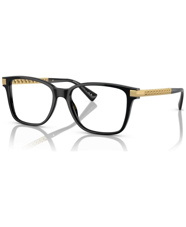 Versace Mens Pillow Eyeglasses, VE3340U 53 - Crystal Product Image