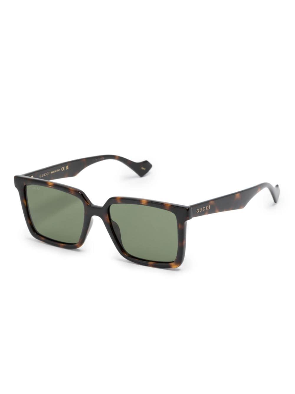 Gg1540s Brille Mit Eckigem Gestell In Brown Product Image