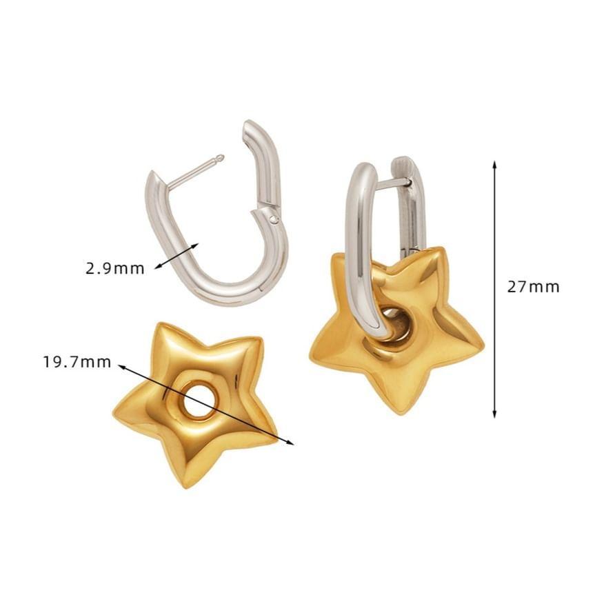 Metallic Huggie Earring Product Image