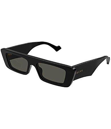 Gucci Mens GG1331S 54mm Rectangle Sunglasses Product Image