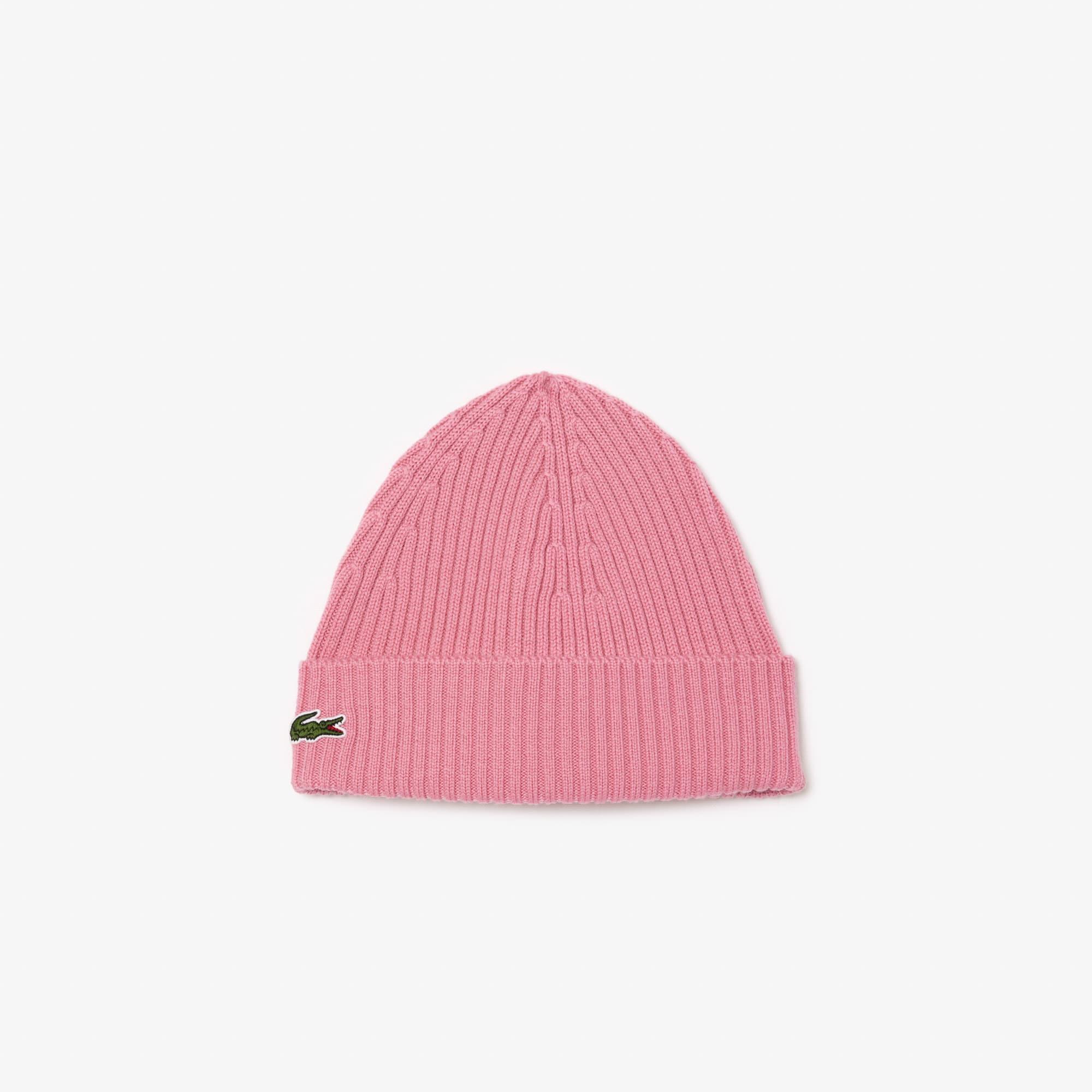 Rib Knit Brushed Wool Beanie Product Image