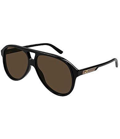 Gucci Mens GG1286S 59mm Navigator Sunglasses Product Image