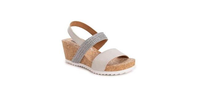 MUK LUKS Wendy Womens Wedge Sandals Product Image