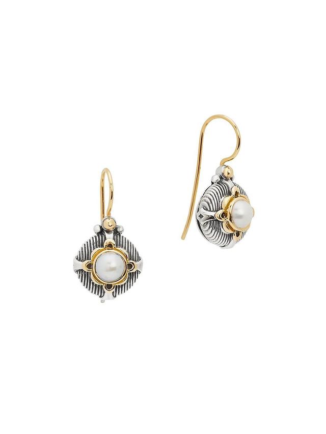 Konstantino Delos 2.0 Freshwater Pearl Drop Earrings Product Image