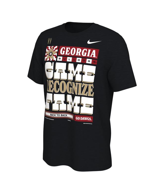 NCAA Men's Nike Georgia Bulldogs 2022 National Champions Locker Room Tee, Size: Large, Grey - Size: L Product Image