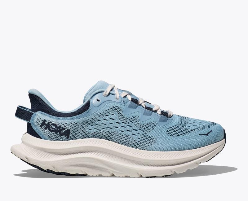 HOKA Womens Kawana 2 Shoes in Aqua Breeze/Celery Juice, Size 10.5 Product Image