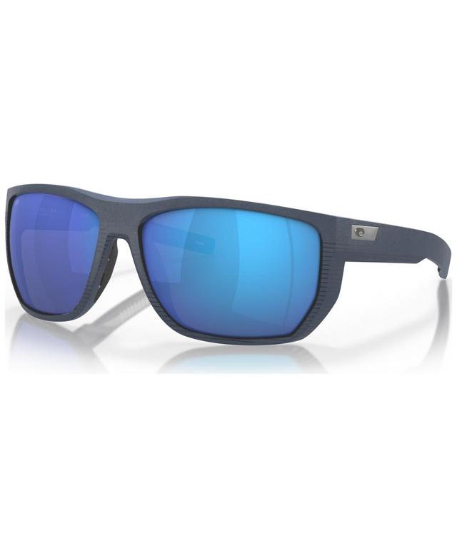 Costa Del Mar Santiago 63mm Oversize Polarized Rectangular Sunglasses Product Image