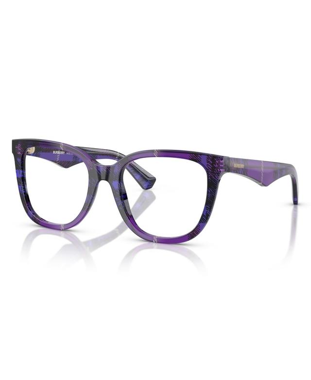 Burberry Womens Polarized Eyeglasses, BE2415 - Check Violet Product Image