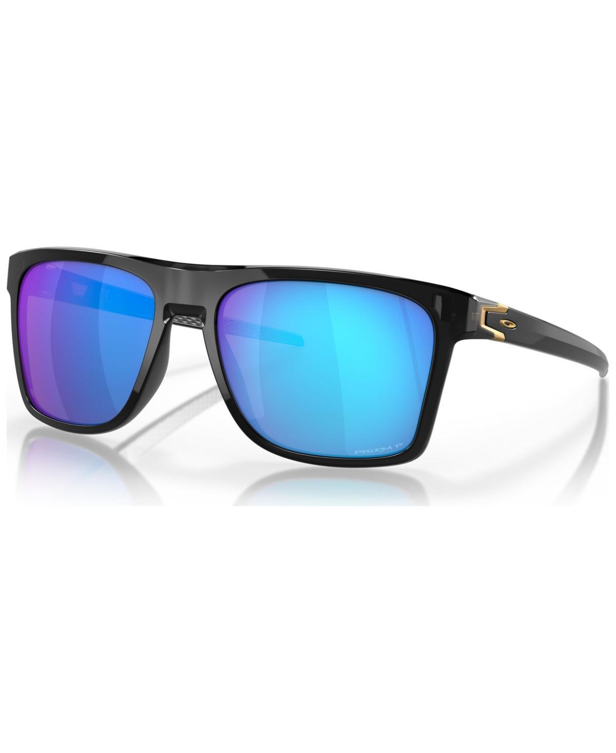 Oakley 57mm Polarized Rectangular Sunglasses Product Image