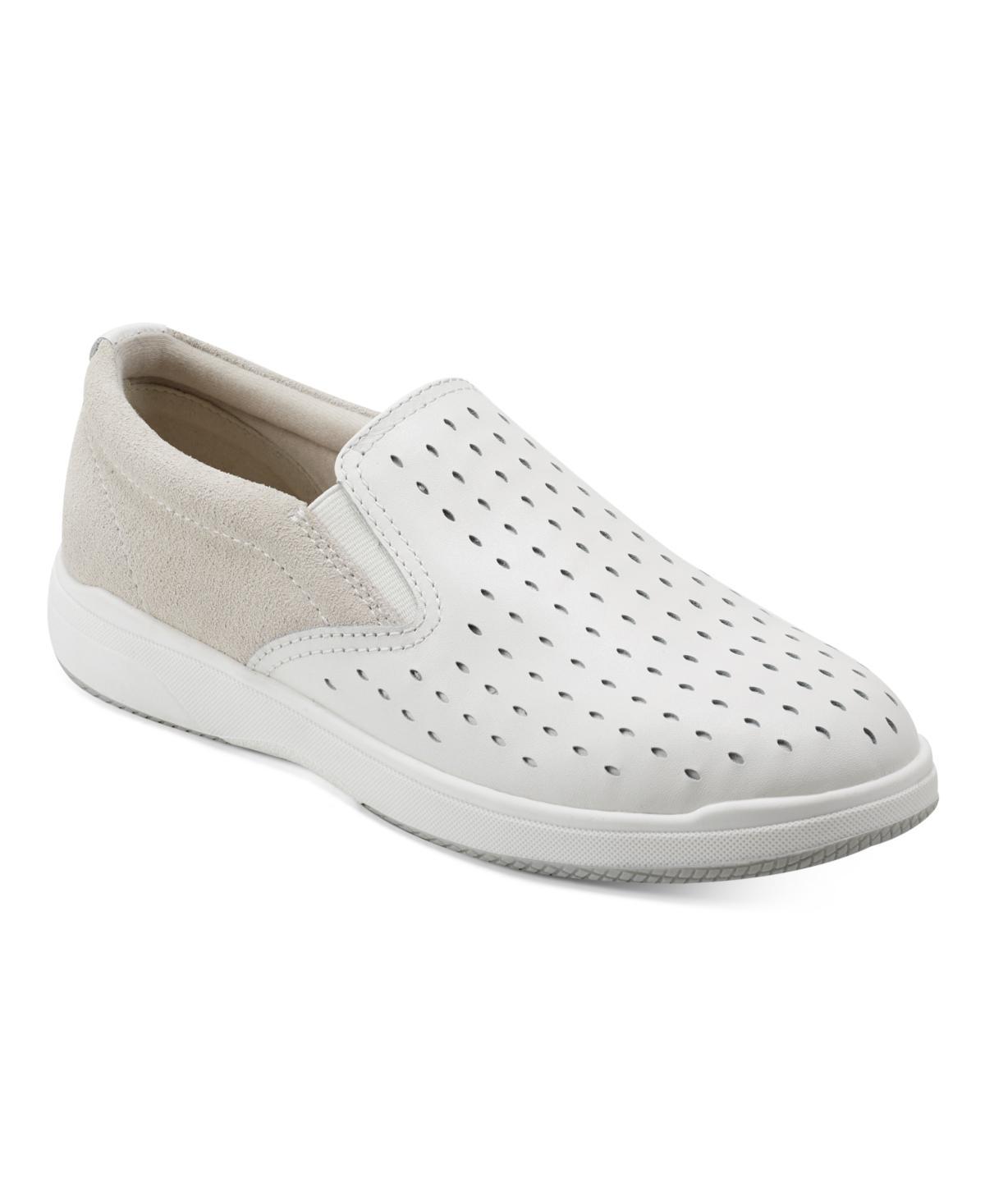 Earth Womens Nel Laser Cut Round Toe Casual Slip-On Sneakers Product Image