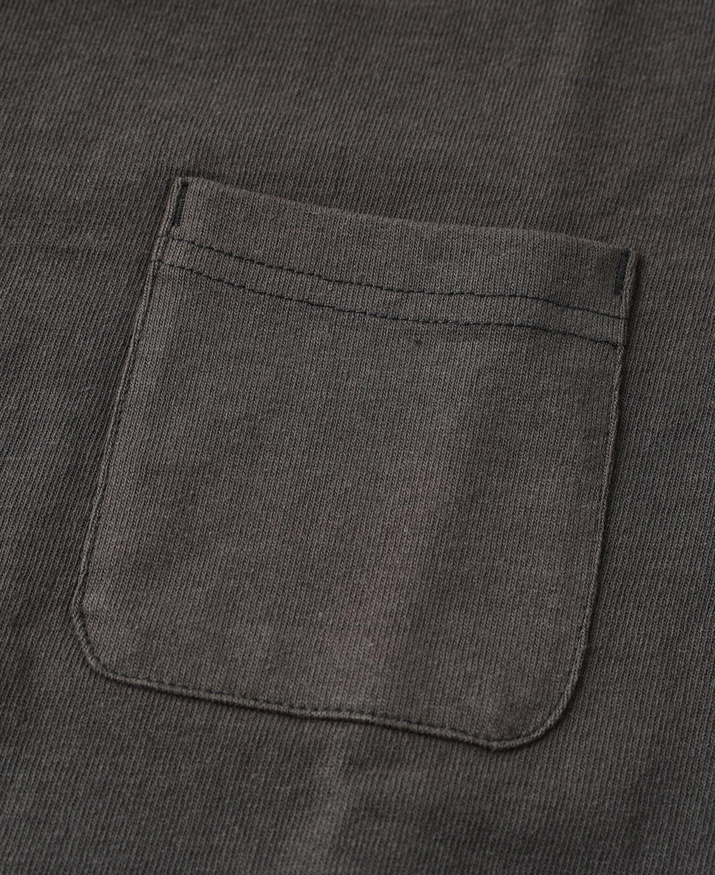 9.8 oz Cotton Classic Pocket T-Shirt - Dark Gray Product Image