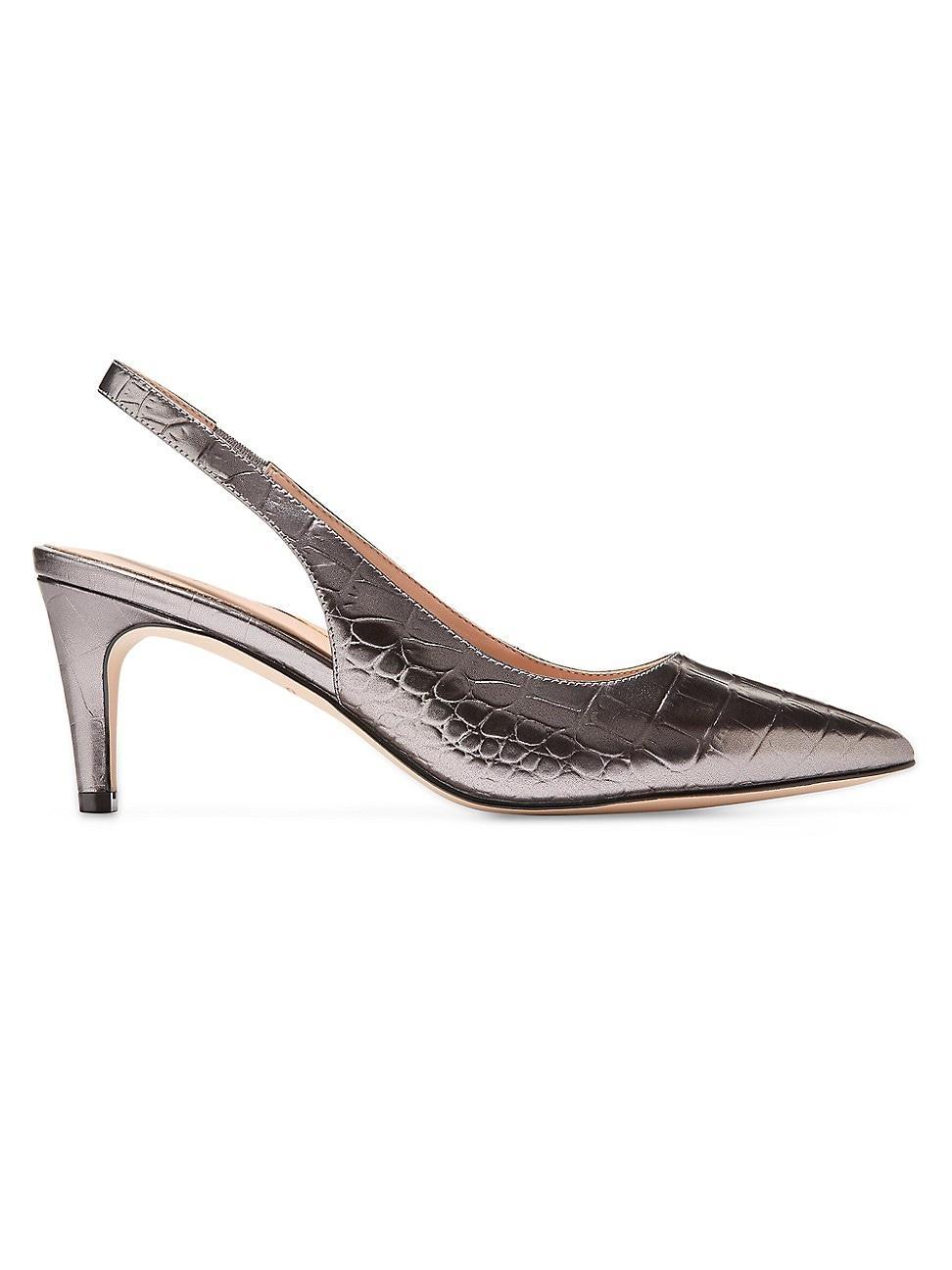 Cole Haan Vandam Leather Slingback Pumps Product Image