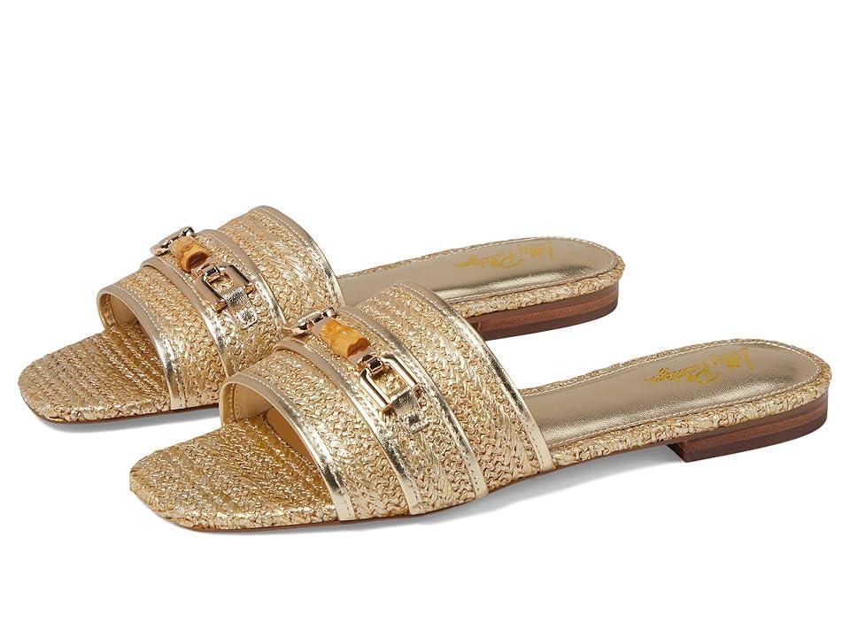 Lilly Pulitzer Dayna Sandals Metallic) Women's Shoes Product Image