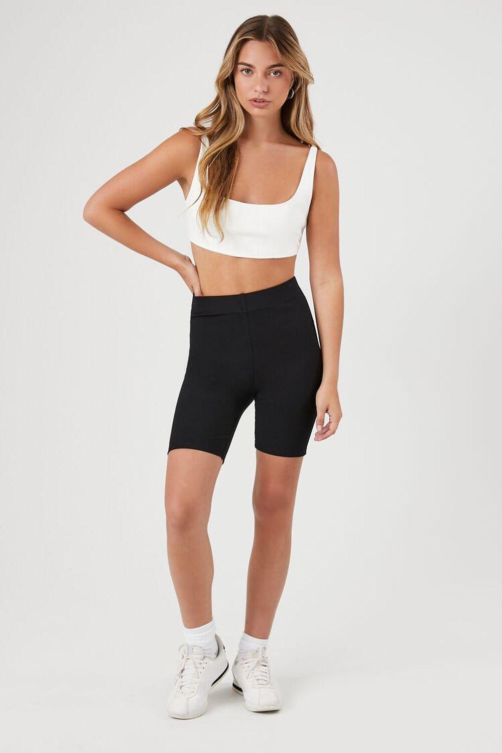 Ribbed Knit Biker Shorts | Forever 21 Product Image