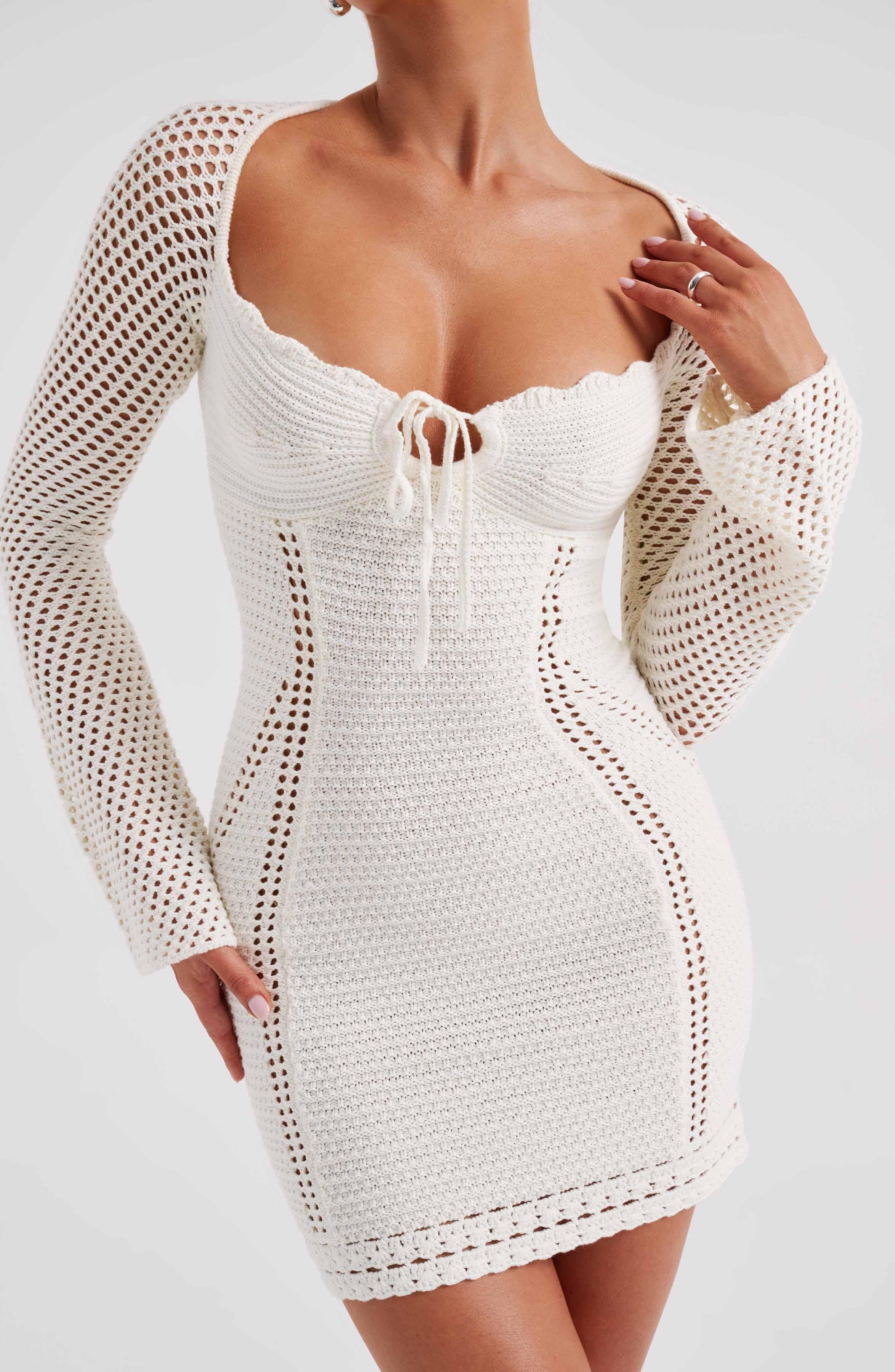 Dezi Mini Dress - White Product Image