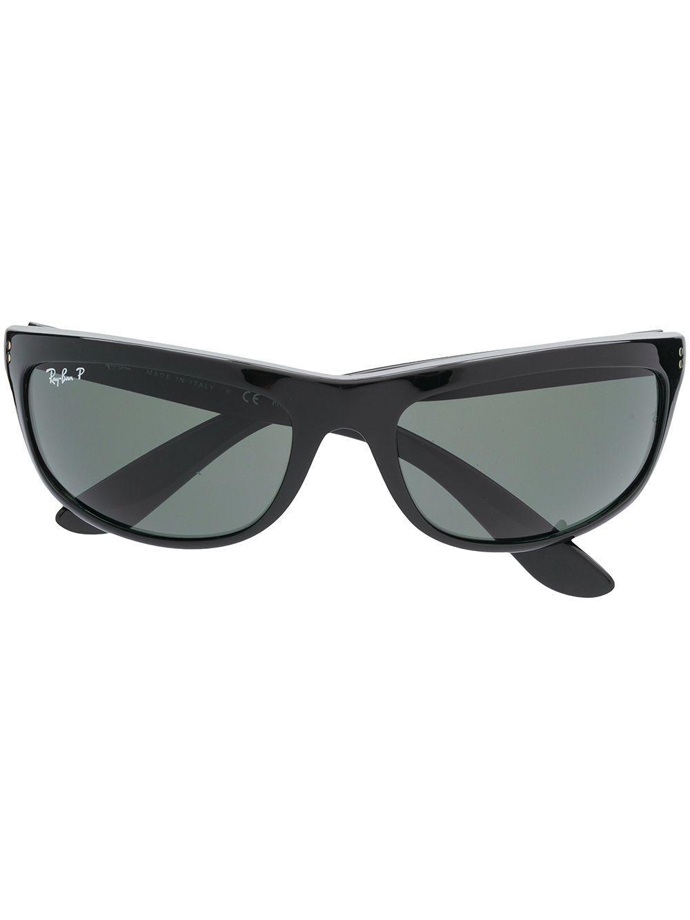 RAY BAN Balorama Rectangular-frame Sunglasses In Black Product Image