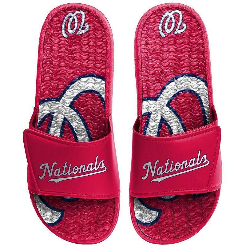 Youth FOCO Washington Nationals Gel Slide Sandals, Boys Product Image