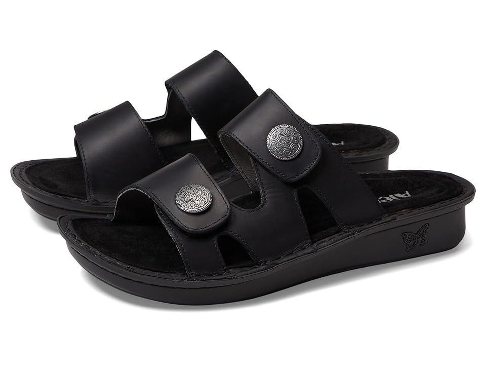 Alegria Violette Leather Adjustable Slide Sandals -  40(9.5/10M) Product Image