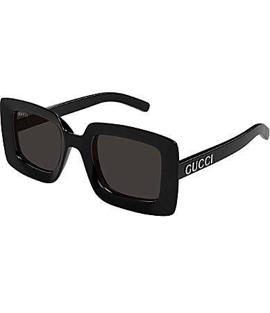 Gucci Womens Sunset Boulevard 51mm Square Sunglasses Product Image