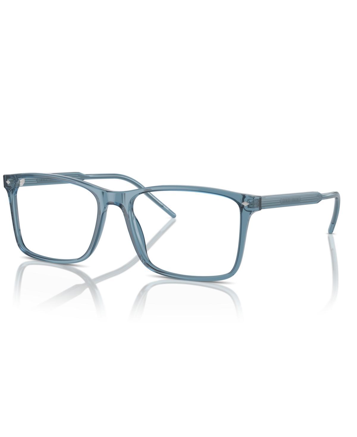 Giorgio Armani Mens Eyeglasses, AR7258 - Transparent Blue Product Image