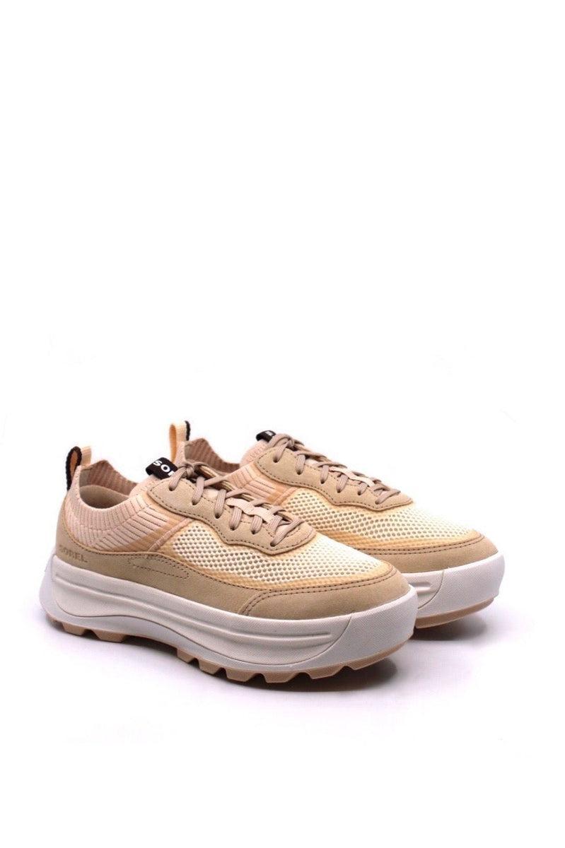 Sorel ONA 503 Knit Low White Peach/Nova Sand Product Image